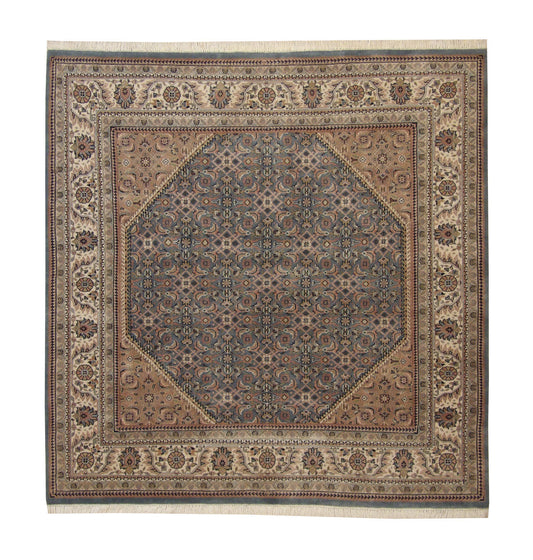 6x6 Traditional Hand-Knotted Wool rug, Rug #101-2225