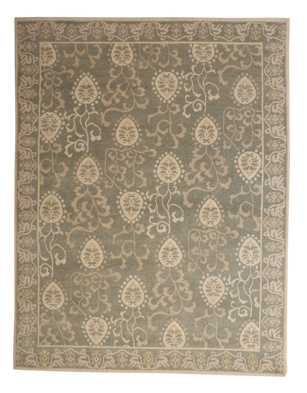 9x12 Ikat Hand-Knotted Wool rug, Rug #101-20122