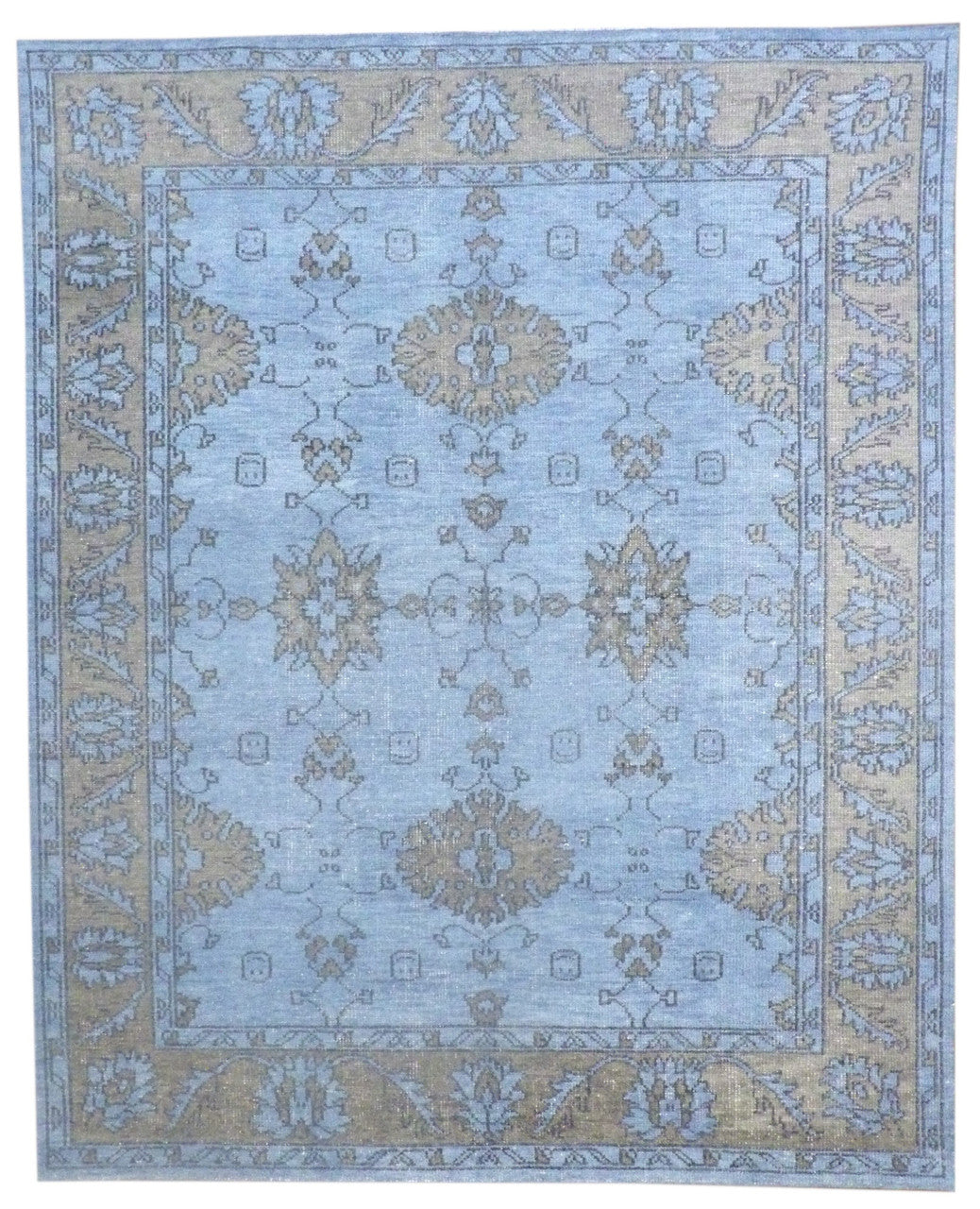 8x10 Oushak Hand-Knotted Wool rug, Rug #101-979