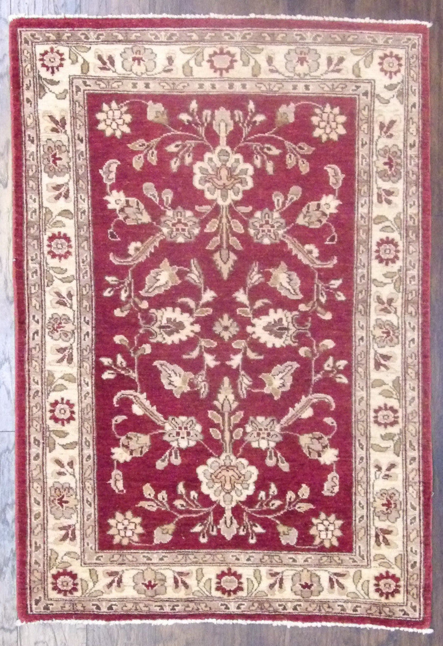 4x6 Oushak Hand-Knotted Wool rug, Rug #101-639