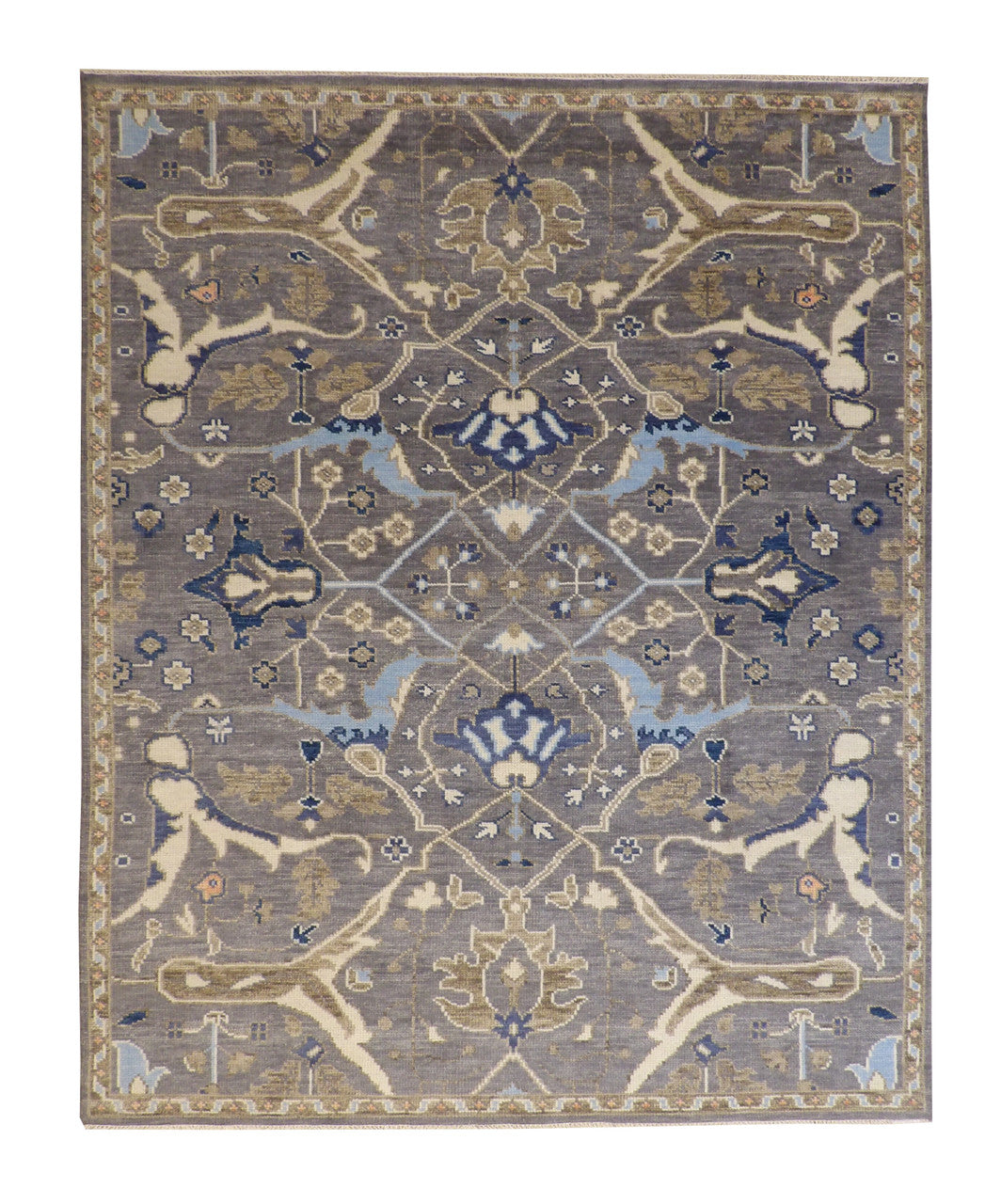 10x8 Oushak Hand-Knotted Wool rug, Rug #101-20199