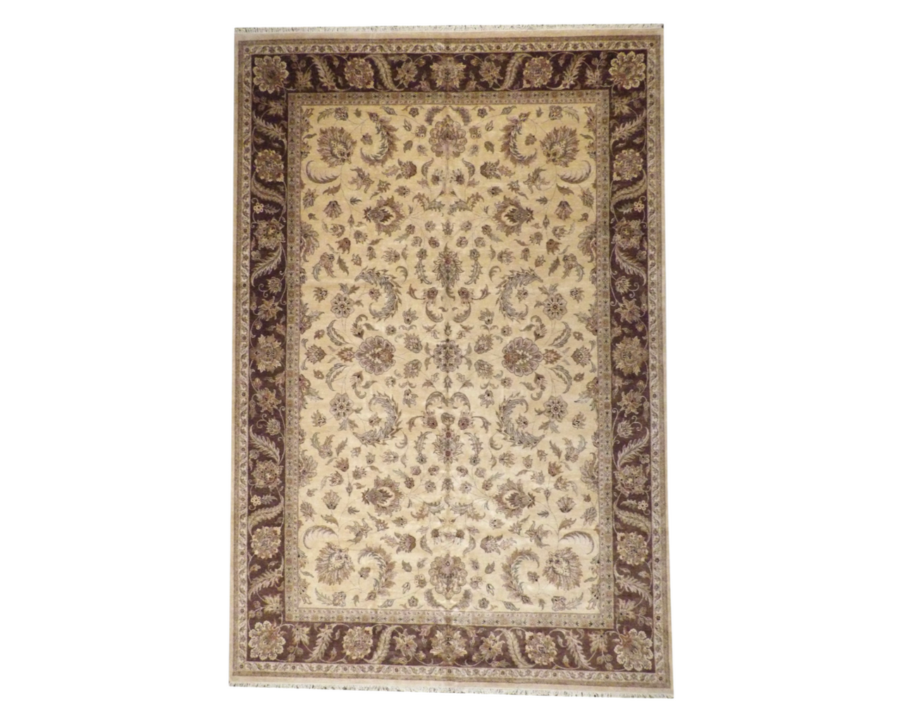 Traditional Hand-Knotted Wool rug, Rug #101-1149