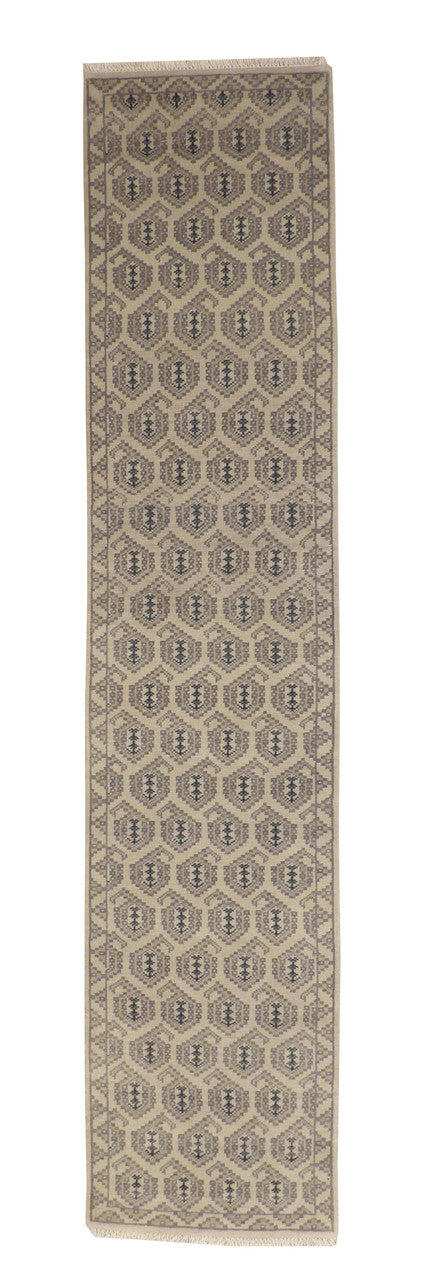 3x12 Oushak Hand-Knotted Wool rug, Rug #101-20046