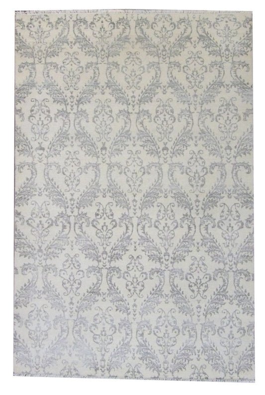 5x8 Traditional Hand-Knotted Silk rug, Rug #101-836