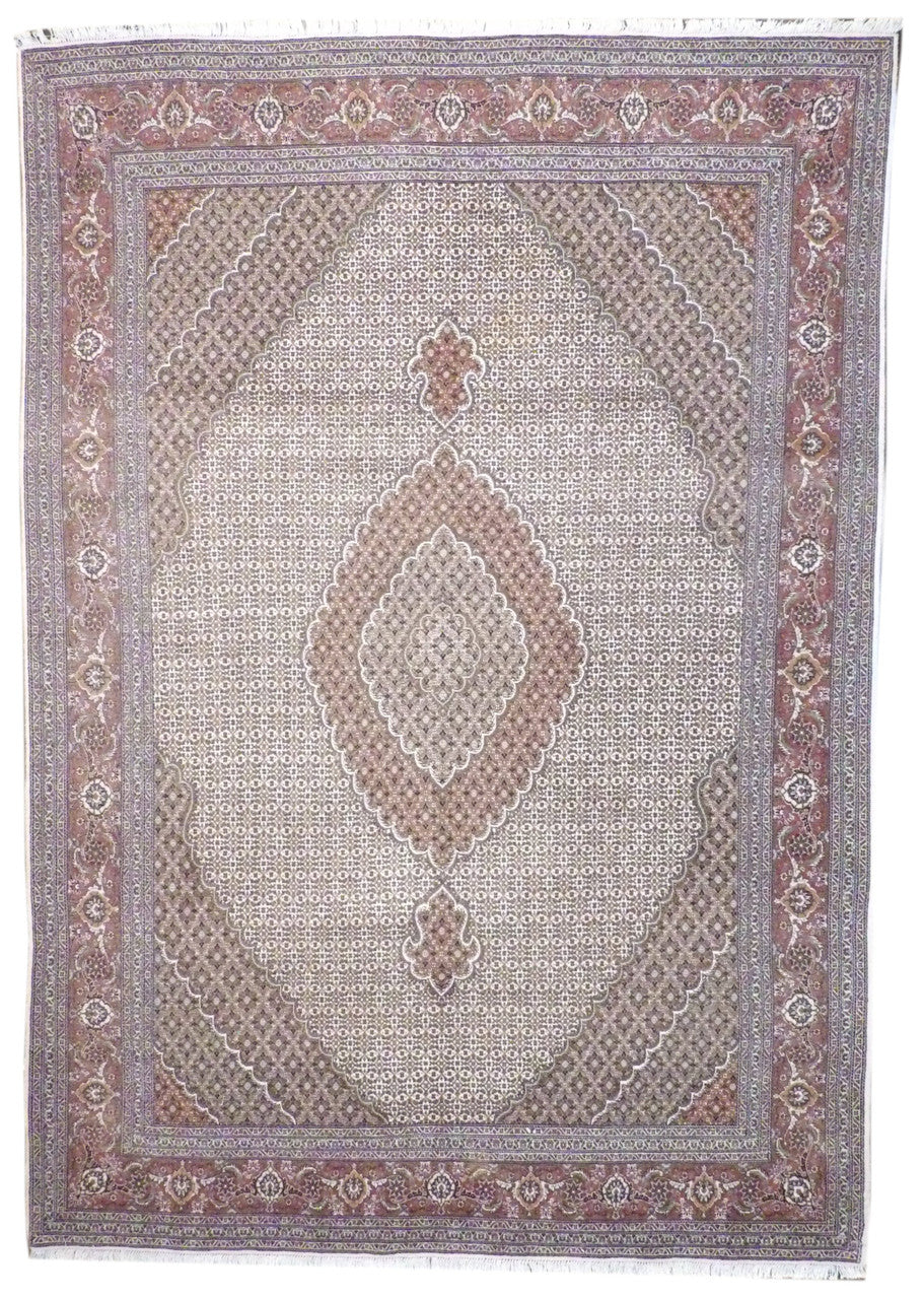 9x12 Antique Hand-Knotted Silk rug, Rug #101-244