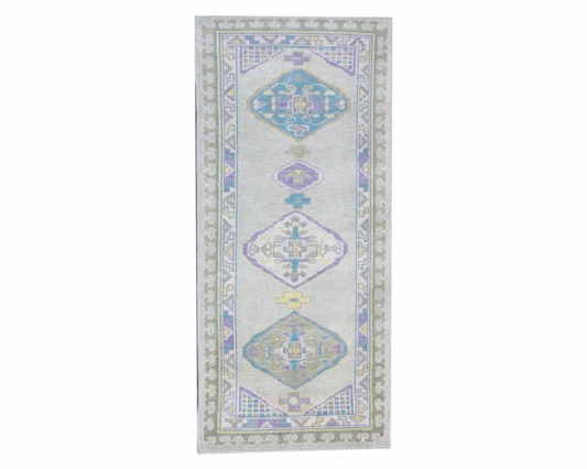 2x6 Vintage Hand-Knotted Wool rug, Rug #101-11370