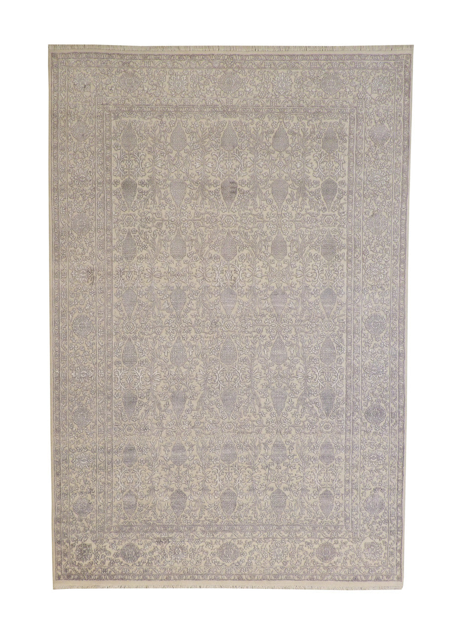 6x9 Antique Hand-Knotted Wool rug, Rug #101-20067