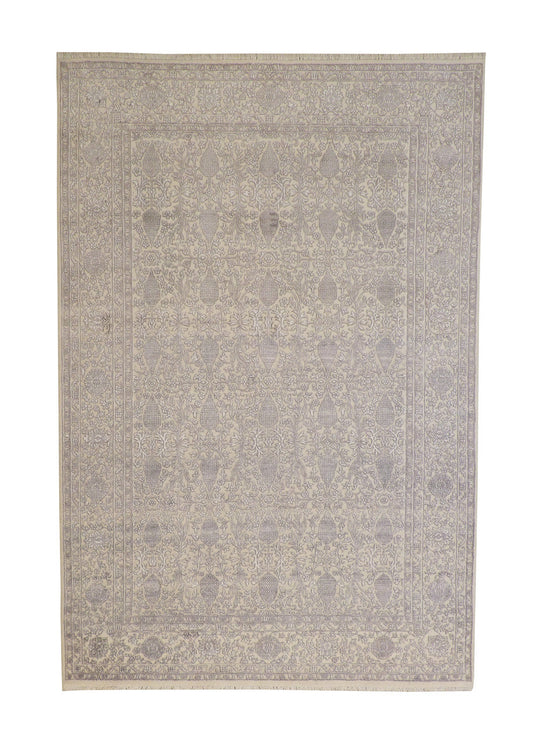 6x9 Antique Hand-Knotted Wool rug, Rug #101-20067