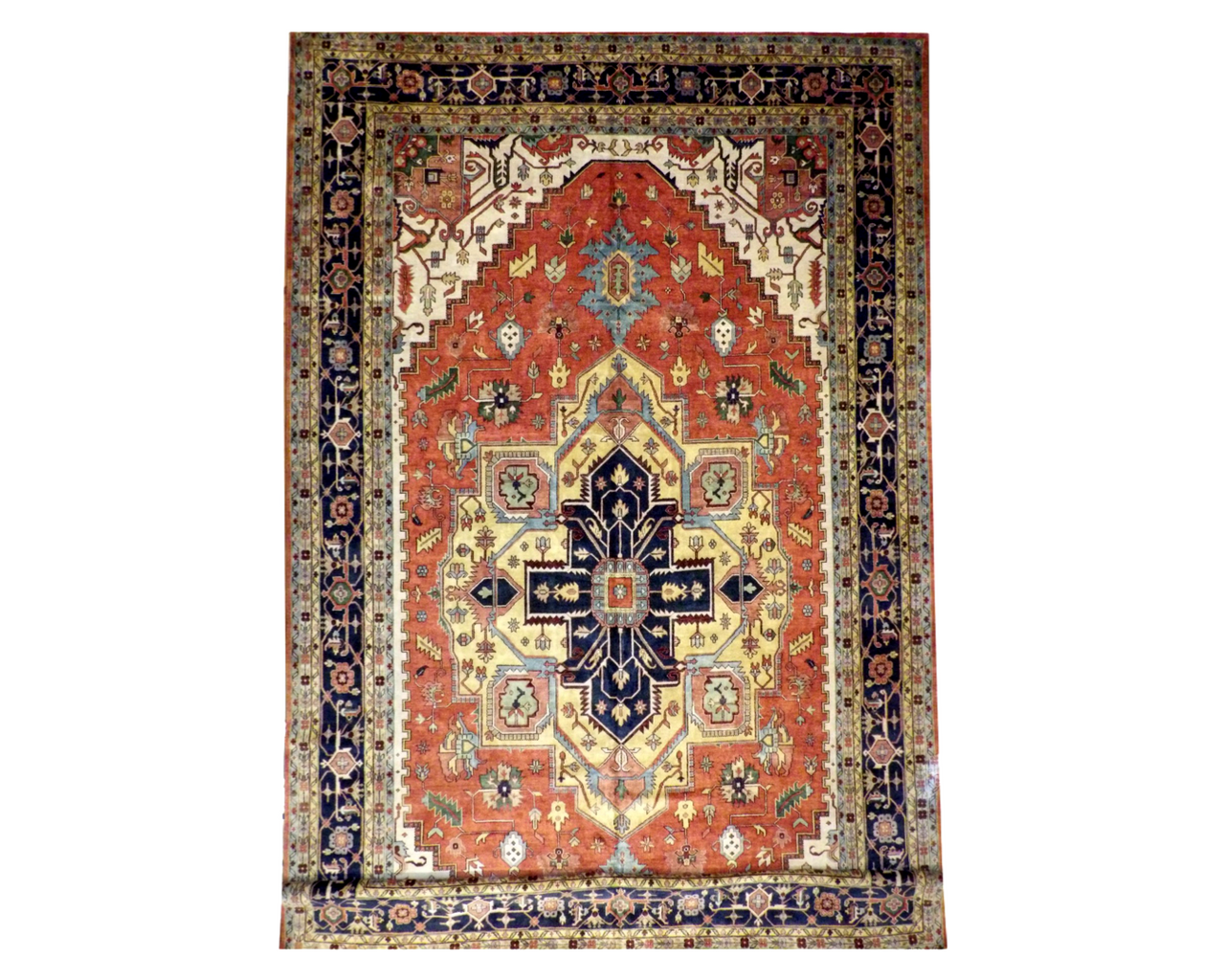 Tribal Hand-Knotted Wool rug, Rug #101-1142