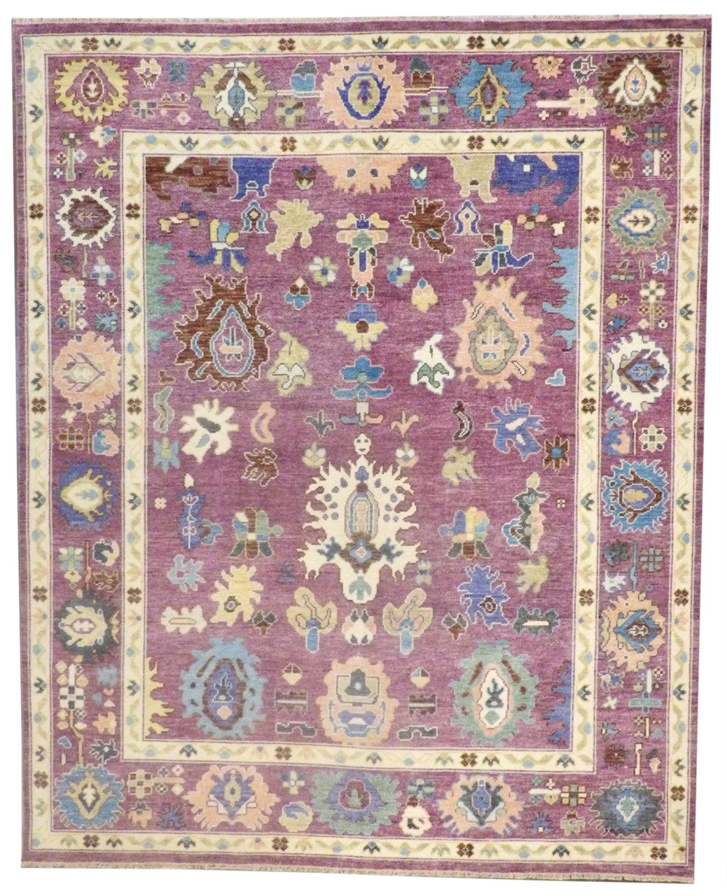 8x10 Oushak Hand-Knotted Wool rug, Rug #101-11234