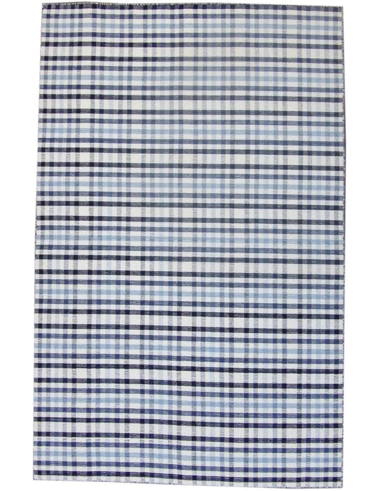 5x8 Coastal Hand-Knotted Wool rug, Rug #101-808