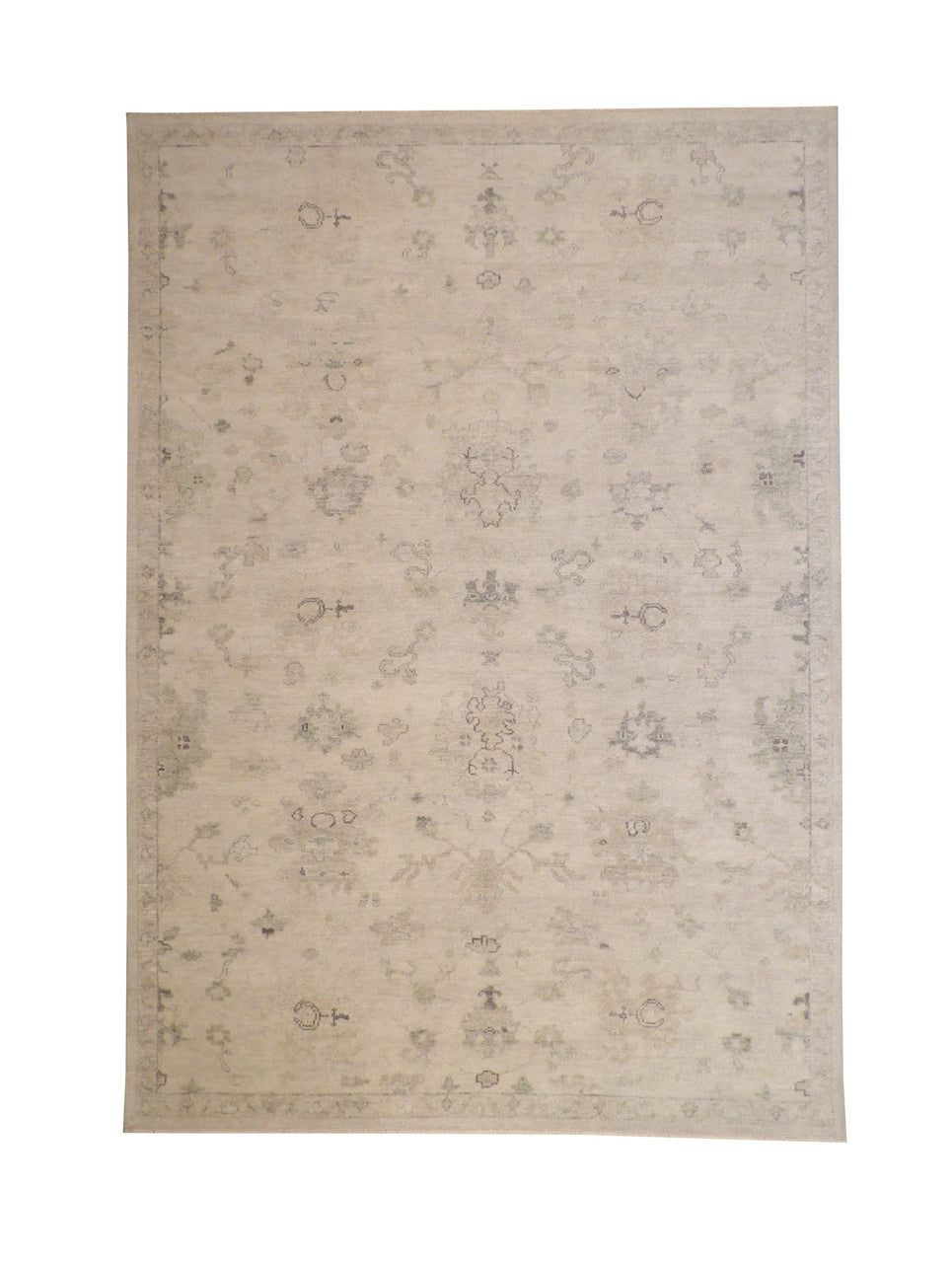 10x14 Oushak Hand-Knotted Wool rug, Rug #101-5021