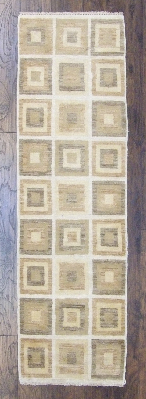 2x8 Tribal Hand-Knotted Wool rug, Rug #101-399