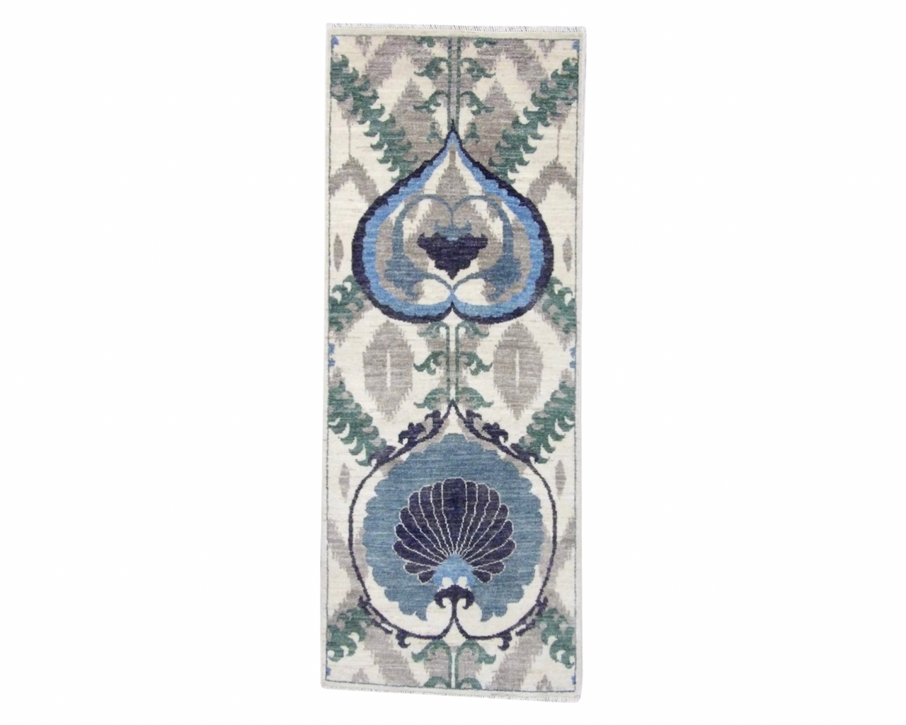 2x6 Traditional Hand-Knotted Wool rug, Rug #101-212