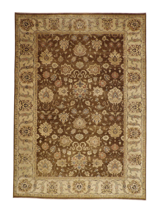 10x14 Oushak Hand-Knotted Wool rug, Rug #con-rc-7391