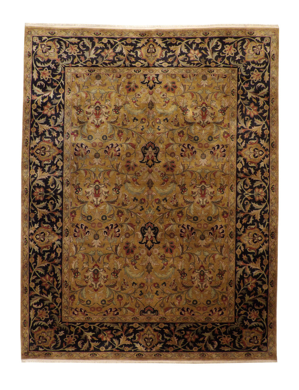 9x12 Antique Hand-Knotted Wool rug, Rug #101-5031
