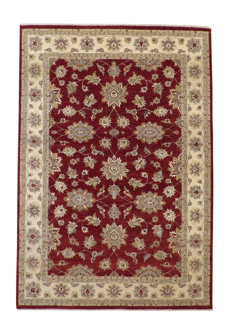 6x9 Oushak Hand-Knotted Wool rug, Rug #101-20125