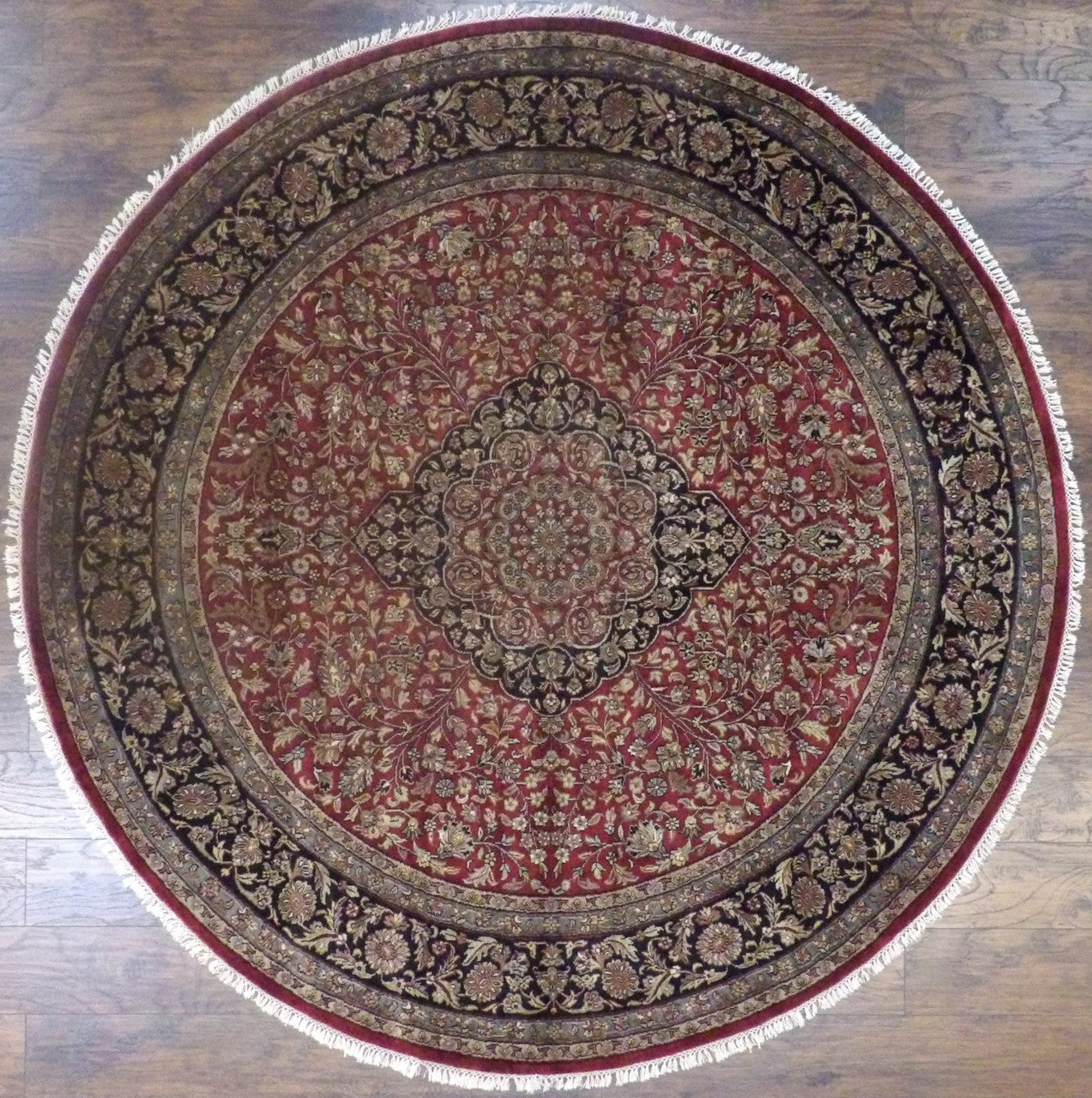 8x8 Traditional Hand-Knotted Wool rug, Rug #101-515