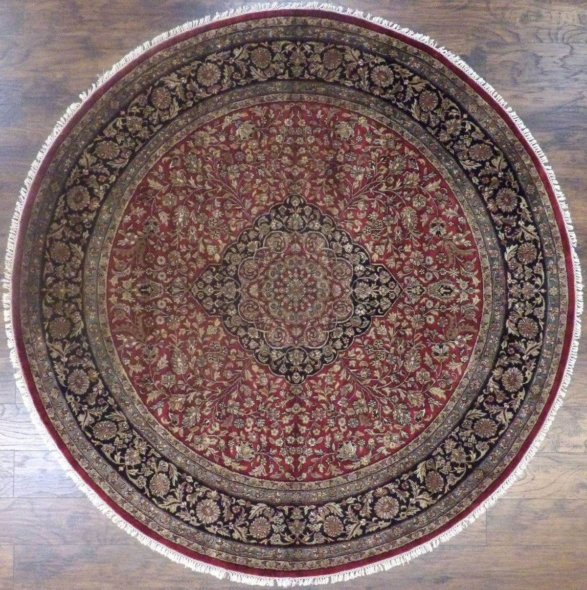 8x8 Traditional Hand-Knotted Wool rug, Rug #101-515