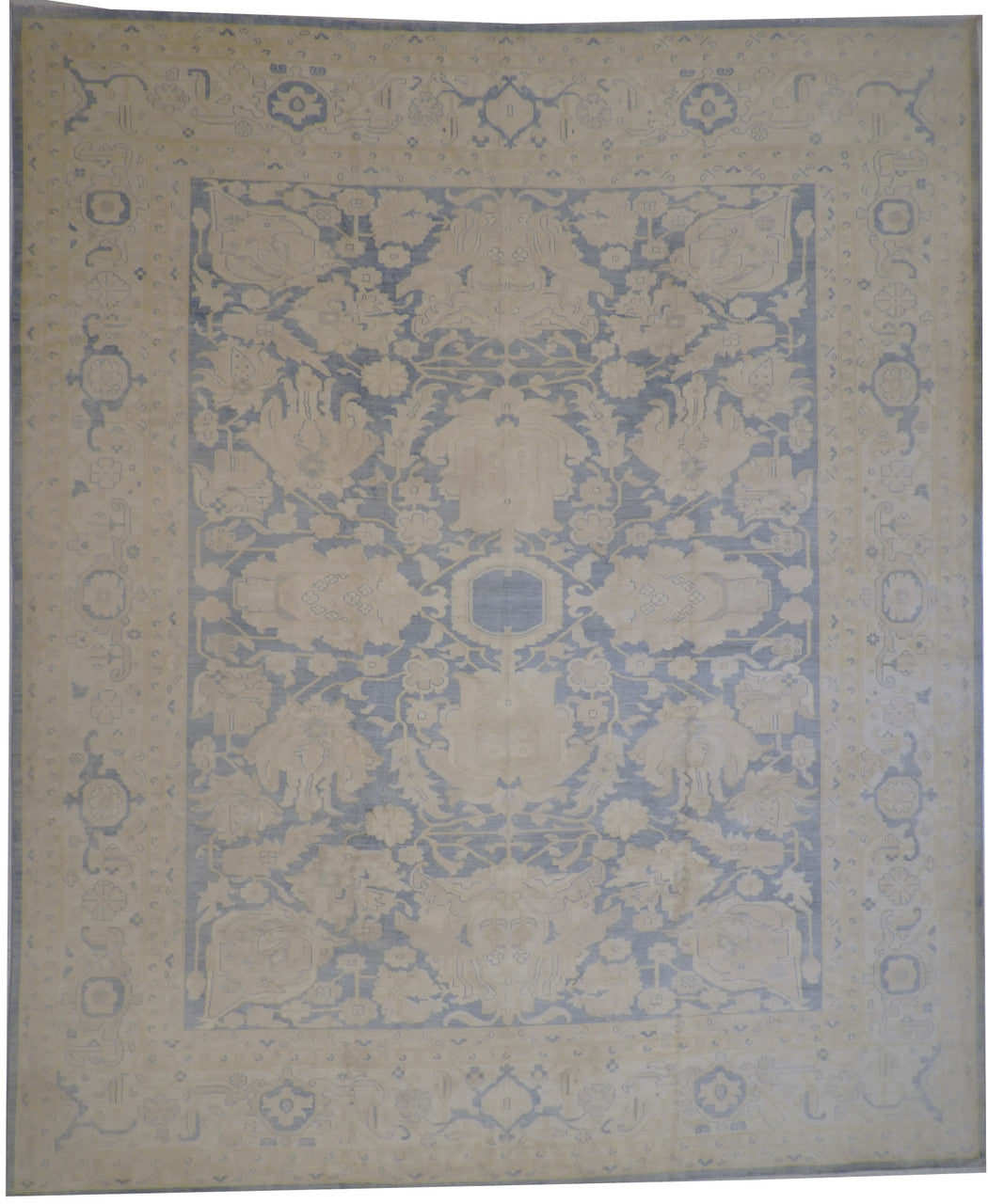 12x14 Oushak Hand-Knotted Wool rug, Rug #g-9