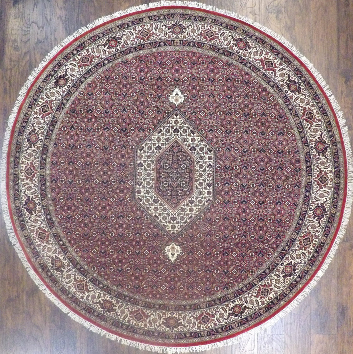 8x8 Traditional Hand-Knotted Wool rug, Rug #101-11041