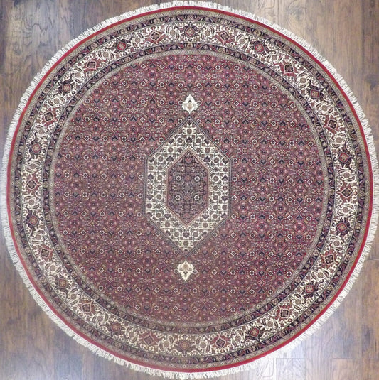 8x8 Traditional Hand-Knotted Wool rug, Rug #101-11041