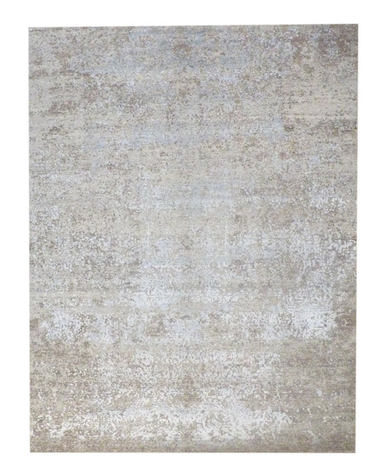 8x10 Modern Hand-Knotted Silk rug, Rug #101-1202