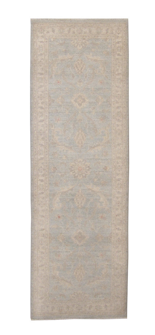 3x8 Oushak Hand-Knotted Wool rug, Rug #101-2103
