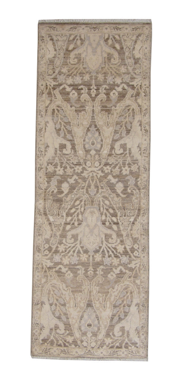 2x6 Oushak Hand-Knotted Wool rug, Rug #101-2096