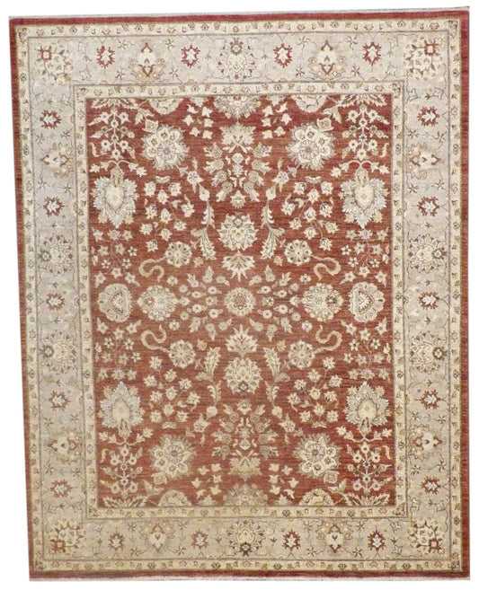 8x10 Oushak Hand-Knotted Wool rug, Rug #101-980