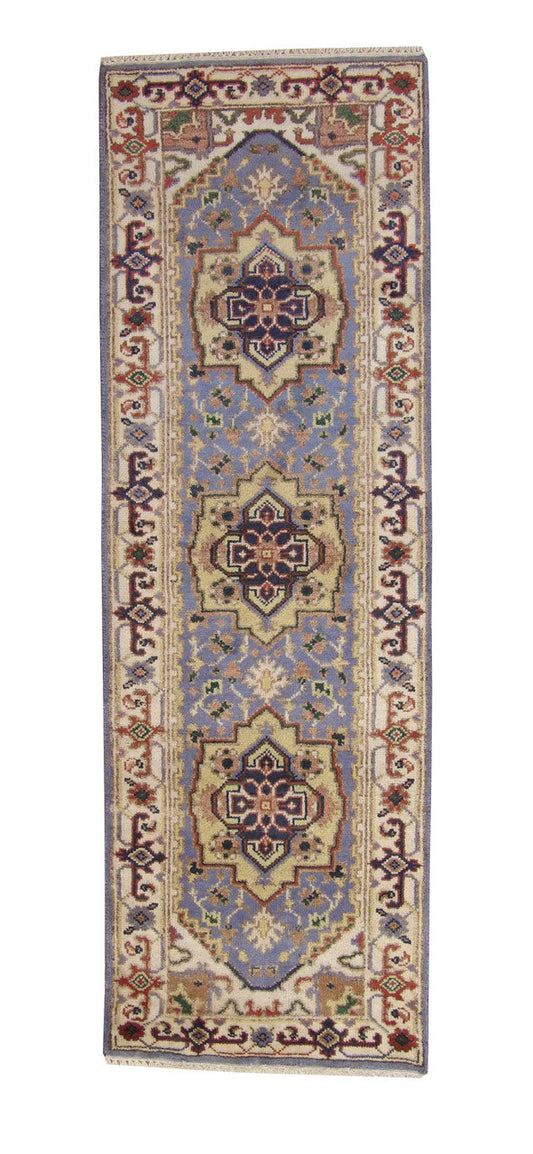 3x8 Tribal Hand-Knotted Wool rug, Rug #101-20299