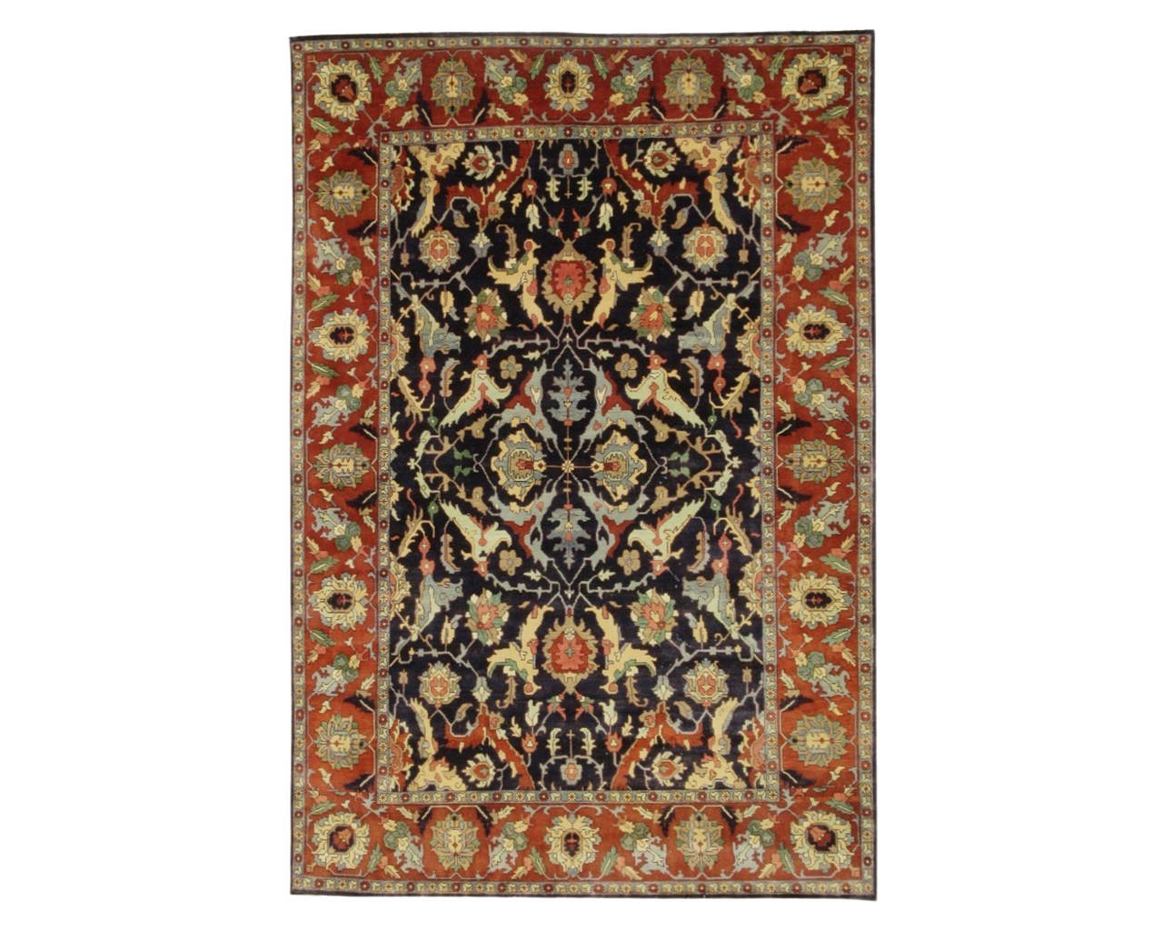 12x18 Oushak Hand-Knotted Wool rug, Rug #101-830