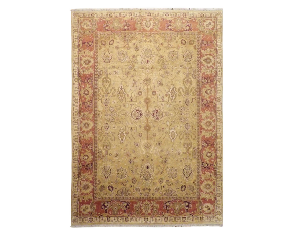 10x14 Oushak Hand-Knotted Wool rug, Rug #101-427