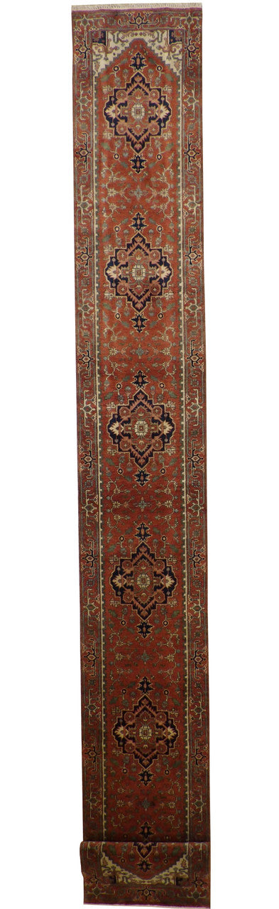 3x20 Tribal Hand-Knotted Wool rug, Rug #101-20072