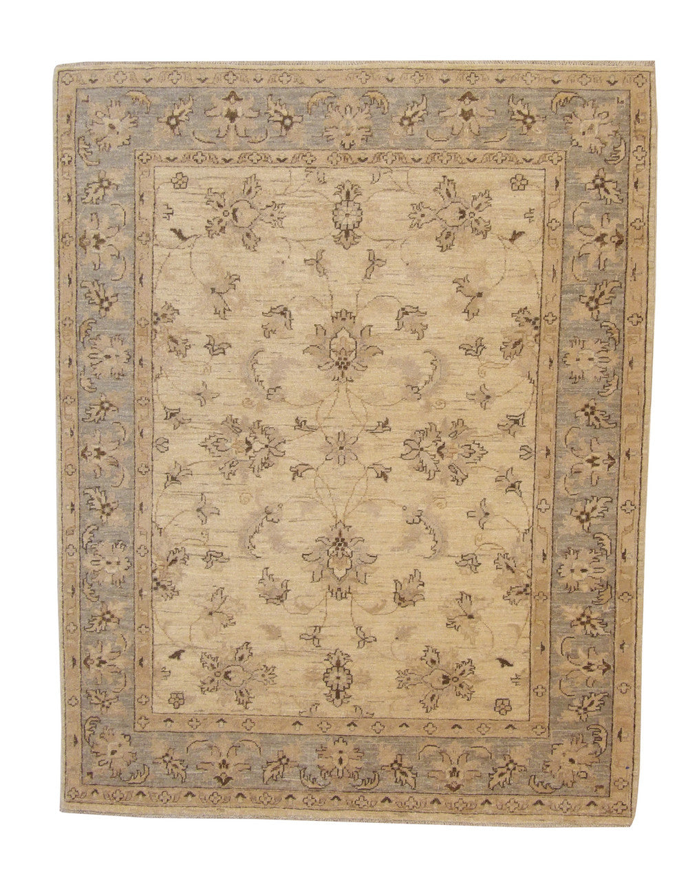 5x7 Oushak Hand-Knotted Wool rug, Rug #101-3054