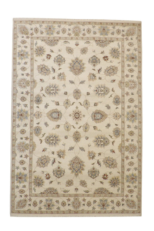6x9 Antique Hand-Knotted Wool rug, Rug #101-20127