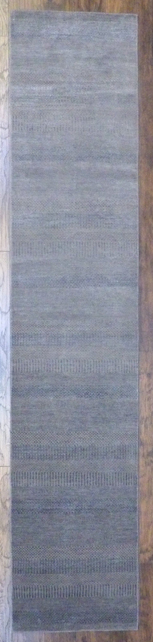 2x12 Modern Hand-Knotted Silk rug, Rug #101-685