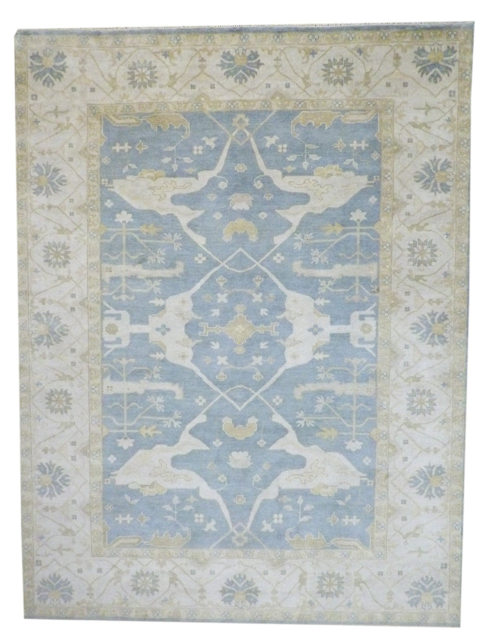 9x12 Oushak Hand-Knotted Wool rug, Rug #101-289