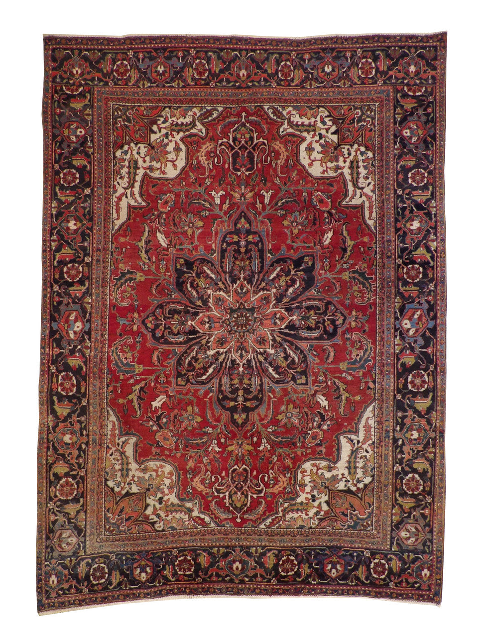 10x14 Antique Hand-Knotted Wool rug, Rug #con-dav