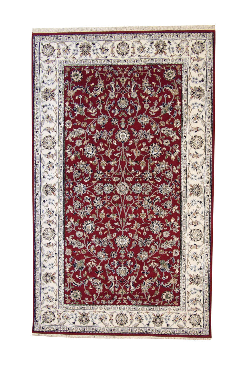 5x8 Traditional Hand-Knotted Wool rug, Rug #101-20246