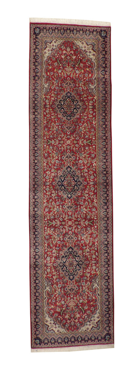 3x11 Traditional Hand-Knotted Wool rug, Rug #101-2289