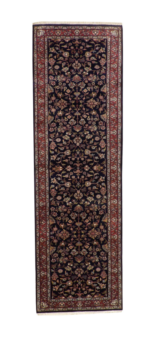 3x9 Traditional Hand-Knotted Wool rug, Rug #101-20024