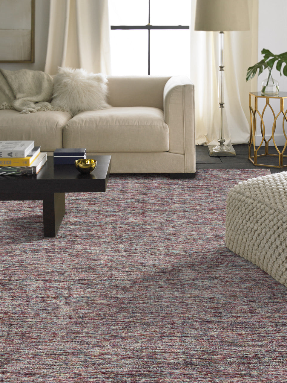 7'6" x 9'6" Modern Hand Loom Silk rug, Rug #AE2501