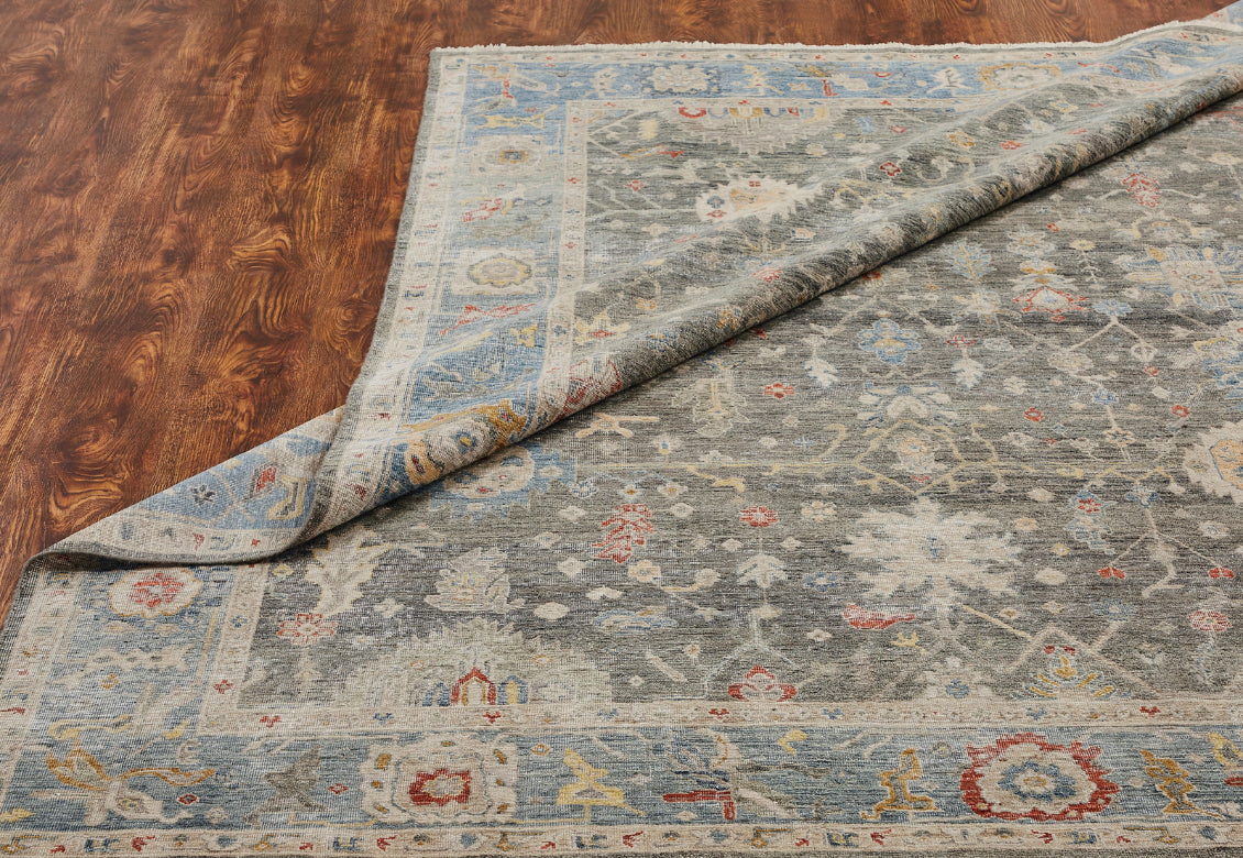 10' x 14' Transitional Hand-Knotted Wool rug, Rug #AF12810
