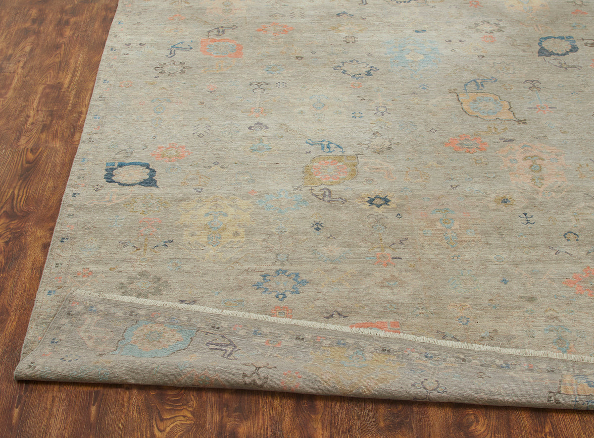 4' x 6' Transitional Hand-Knotted Wool rug, Rug #AF12820