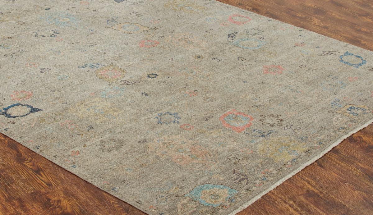 3' x 5' Transitional Hand-Knotted Wool rug, Rug #AF12820
