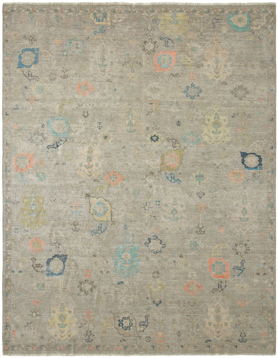 2' x 3' Transitional Hand-Knotted Wool rug, Rug #AF12820