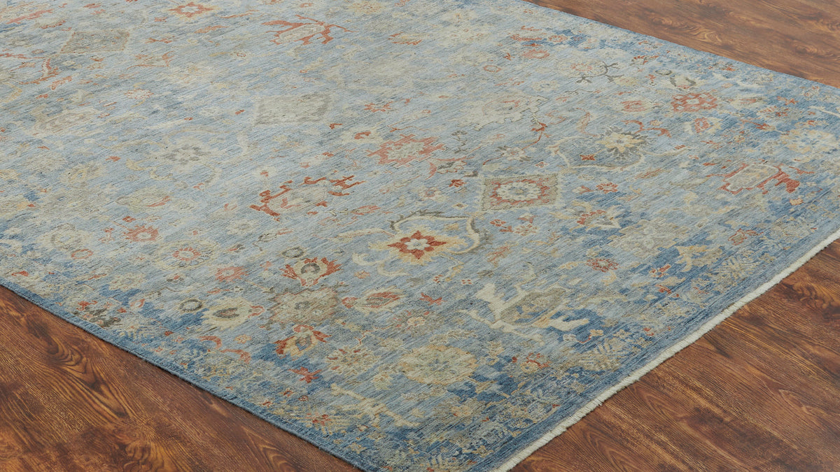 3' x 5' Transitional Hand-Knotted Wool rug, Rug #AF12840