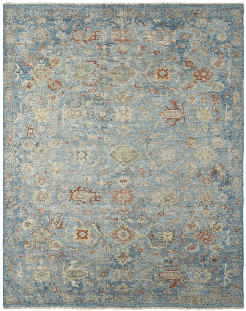 2' x 3' Transitional Hand-Knotted Wool rug, Rug #AF12840