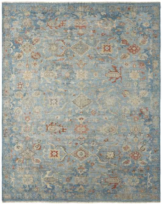 2' x 3' Transitional Hand-Knotted Wool rug, Rug #AF12840